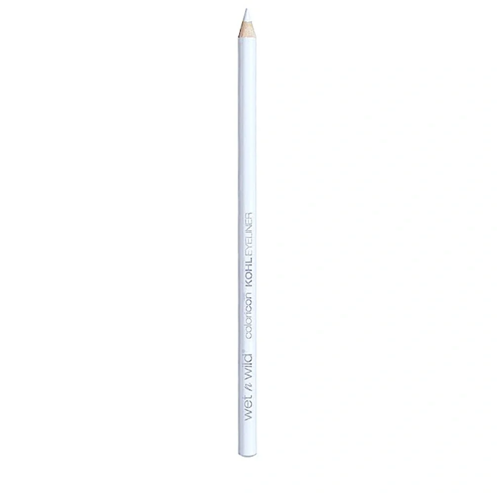 🆕 Coloricon Kohl Crayon Eye Liner Pencil, White, 0.04oz